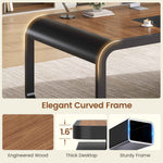 Itaar | 70.9 Inch Executive Desk Large Computer Desk with Drawers and Lateral File Cabinet Office Desk with Removable Shelves