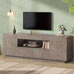 Itaar | 70 Inch TV Stand for 80 Inch TV Farmhouse Entertainment Center